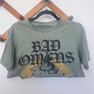 Bad Omens super crop top